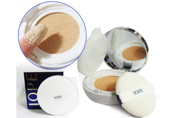 Phấn nước IOPE chính hãng và Fake