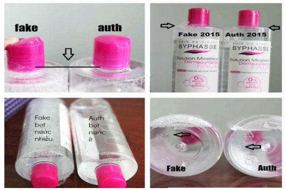 Tẩy trang Byphasse Fake và Auth