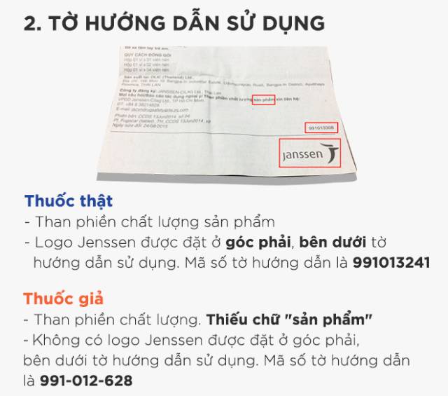 Tờ hướng dẫn sử dụng